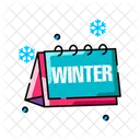 Calendar Winter Season Icon