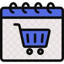 Calendar Shopping Day Commerce Icon