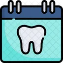 Calendar Teeth Dentist Icon