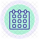 Calendar Line Icon Icon