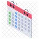 Event Schedule Calendar Icon