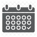 Calendar Date Schedule Icon