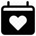 Calendar Love Event Icon