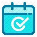 Calendar Check Date Icon