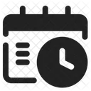 Calendar Clock Date Icon