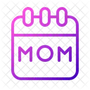 Calendar Mother Mother Day Icon