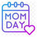 Calendar Mother Mother Day Icon