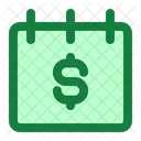 Finance Calendar Money Icon