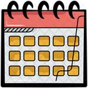 Calendar Date Schedule Icon