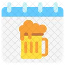 Calendar Oktoberfest Celebration Icon