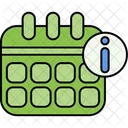 Calendar Info  Icon