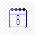 Calendar Information  Icon