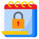 Calendar Lock Day Safe Icon