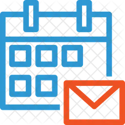 Calendar mail  Icon