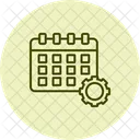 Calendar Management Pentaglow Icon