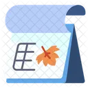 Calendar Maple  Icon