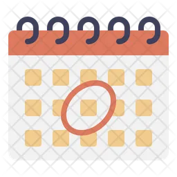 Calendar mark  Icon