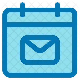 Calendar Message  Icon