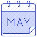 Calendar Month View Month May Icon