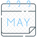 Calendar Month View Month May Icon