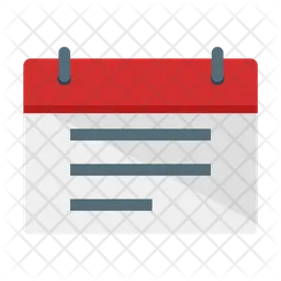 Calendar Notes  Icon