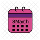 Calendar Of March Icon