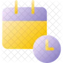 Calendar Reminder Time Icon
