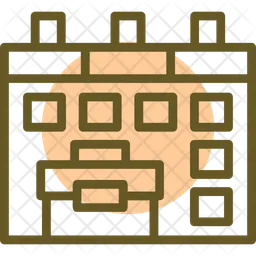 Calendar page  Icon