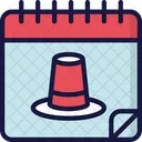 Calendar Pilgrim Day Dinner Icon