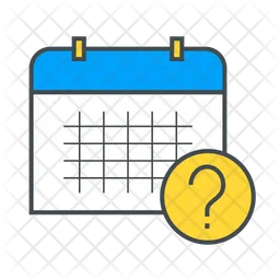 Calendar Question  Icon