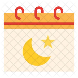 Calendar Ramadan  Icon