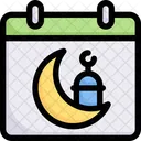 Calendar Ramadan  Icon