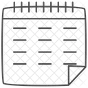 Calendar Schedule  Icon