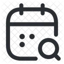 Calendar Search Icon