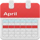 Calendar Selection Week  Icon