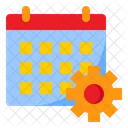Calendar Setting  Icon