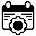 Calendar Setting  Icon
