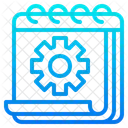 Calendar Setting  Icon