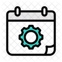 Calendar Setting  Icon