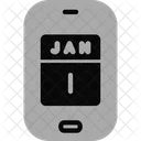 Calendar Smartphone  Icon