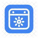 Calendar Sun Time And Date Climate Icon