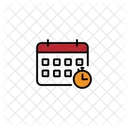 Calendar Time  Icon