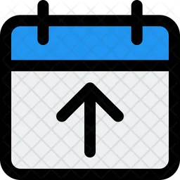 Calendar Upload  Icon