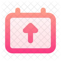 Calendar Upload  Icon