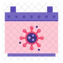 Calendar virus  Icon