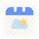 Calendar Weather  Icon