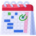 Calendar With Event Mark Marketing Digital Marketing Icon