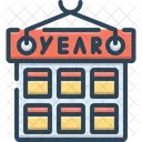 Year Month Calendar Icon
