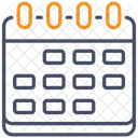 Calendario Data Programacao Ícone
