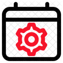 Calendario Configuracao Gerenciamento De Tempo Ícone